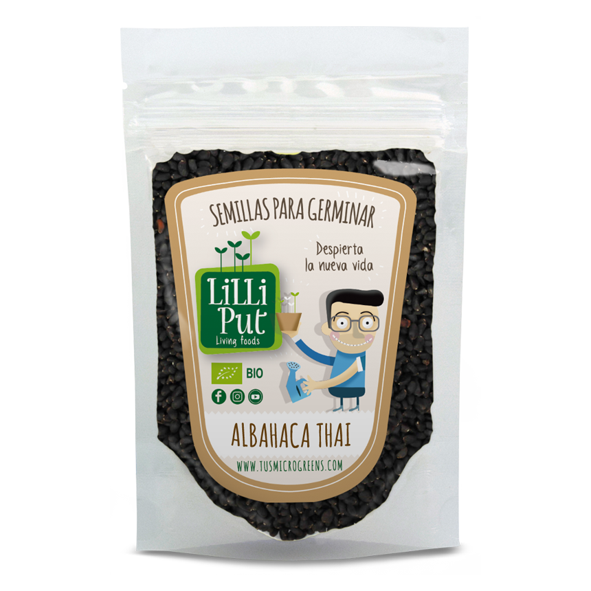 albahaca thai semillas para brotes