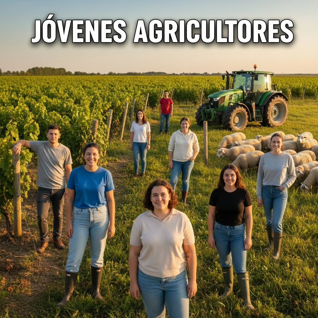 Guía ayudas jóvenes agricultores 2025 en España | PDF gratuito